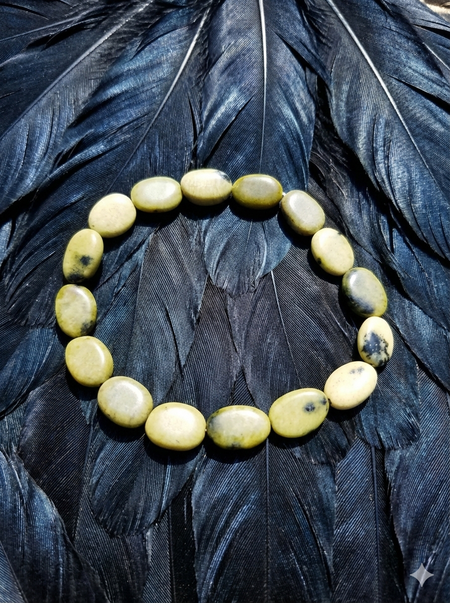 Yellow turquoise bracelet