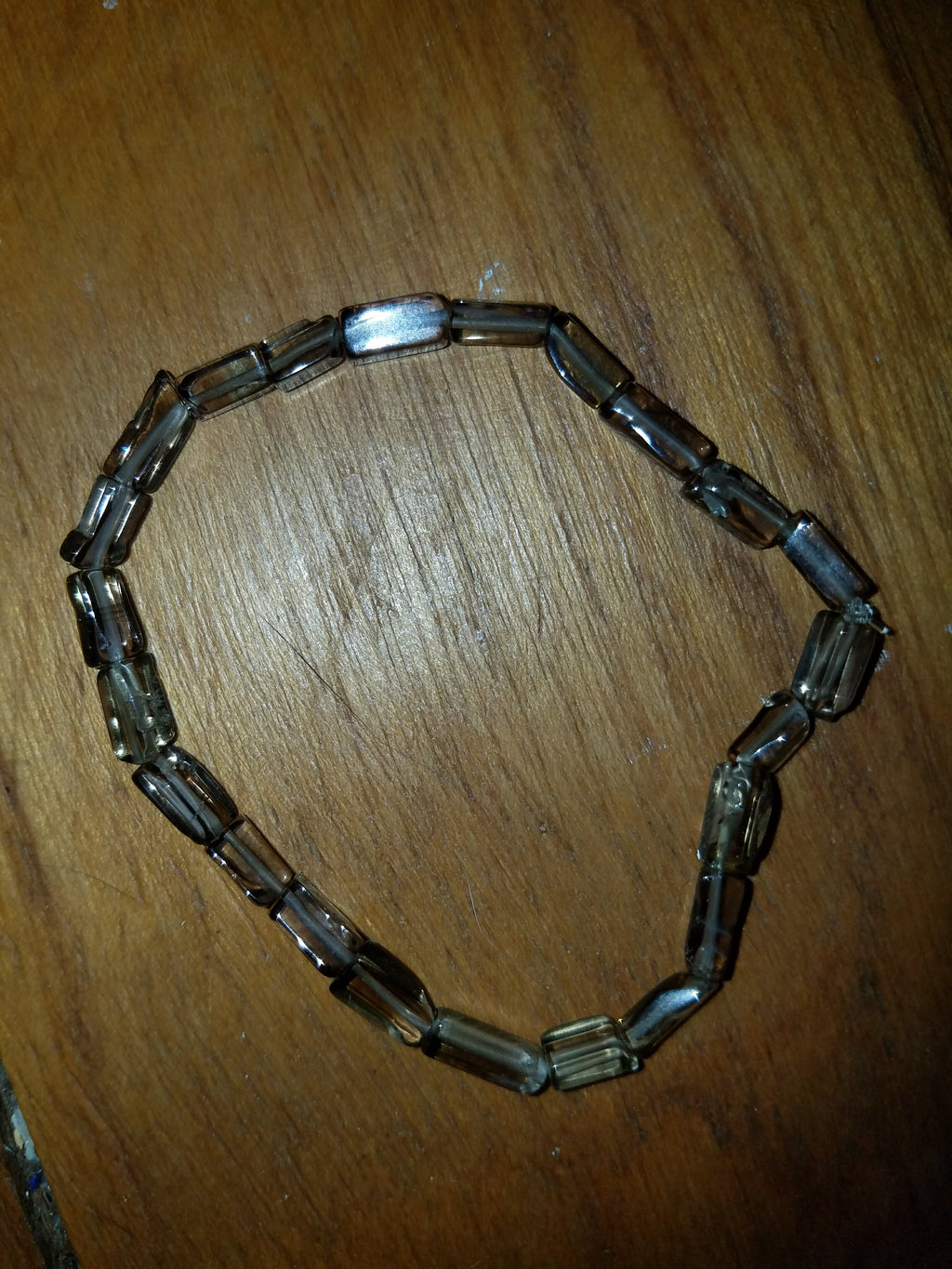 Smoky quartz bracelet