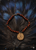 Healing and Health Bind Rune Red Jasper Bracelet