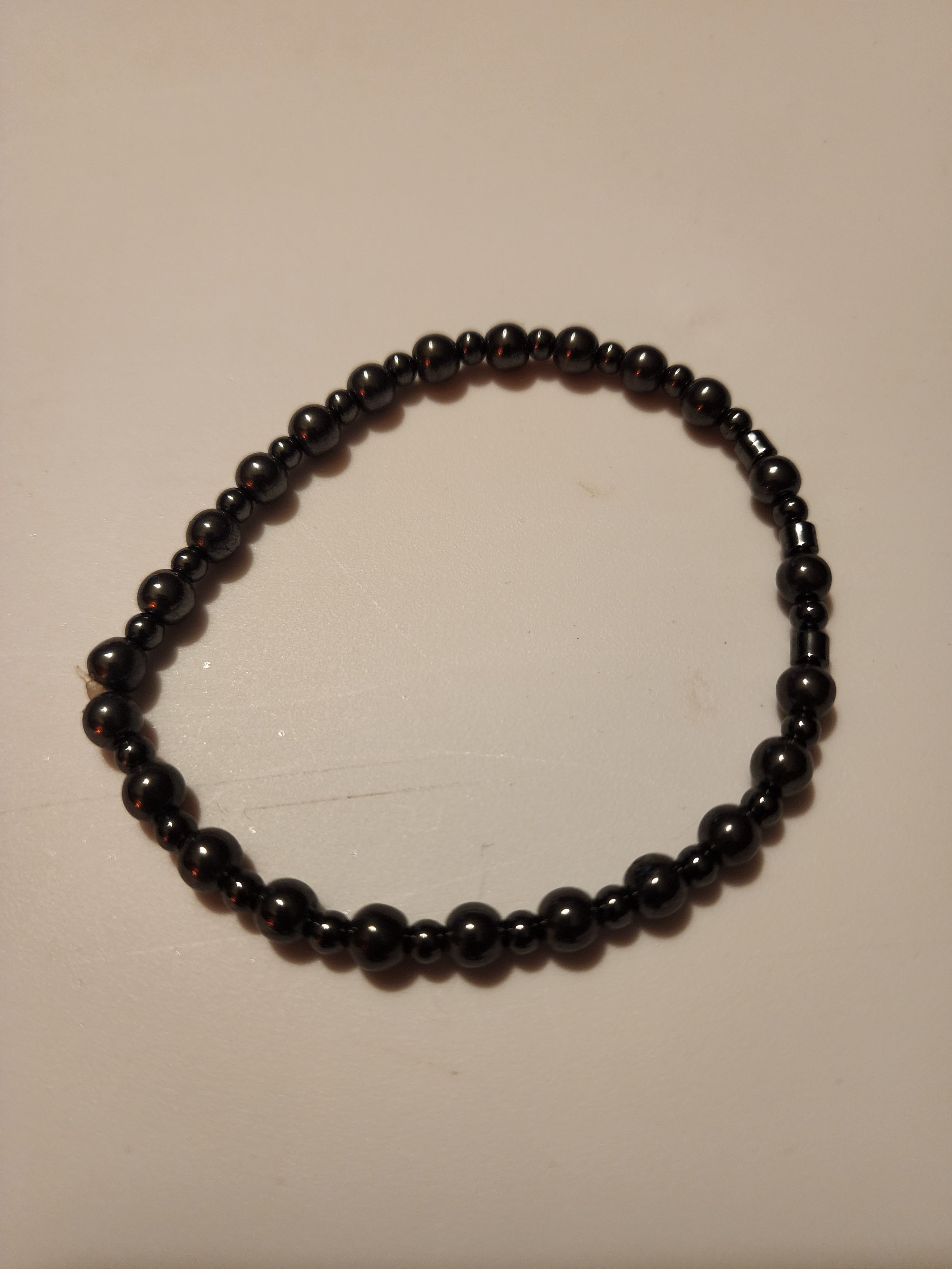 Hematite stone bracelet